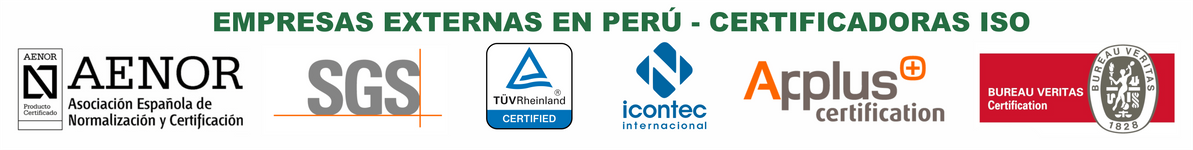 Empresas externas certificadoras ISO en Perú