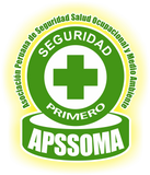 Logotipo de la asociación peruana de seguridad salud ocupacional y medio ambiente